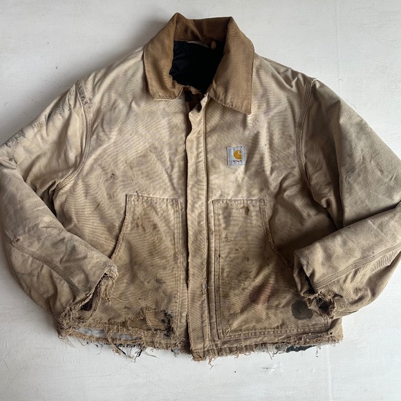 Carhartt Other - Carhartt Vintage Detroit Distressed Faded Arctic Insulated Jacket